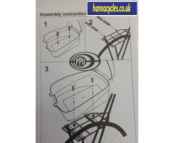 bicycle rear top box